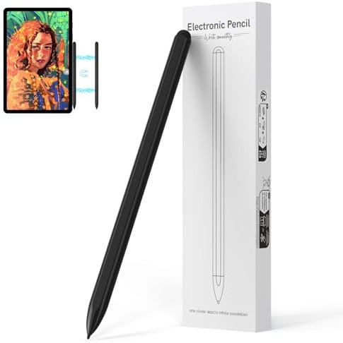 Stylus Pen für Remarkable 2 Stift, EMR Stift mit Radiergummi, 4096 Druckstufe, Handflächenabweisung, Magnetischer Adsorption, EMR Stift geeignet für Remarkable 2/Samsung/Dell/Microsoft/Lenovo/HP