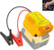 Jump Starter Adapter for DeWalt 20V/60V Li-ion Battery Powered with Jumper Cable Clamps Portable Car Battery Charger Jump Starter(Battery Not Included)