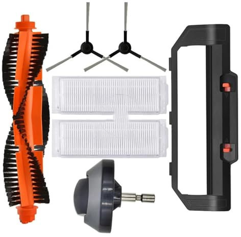 Compatible con Xiaomi Robot Aspirador S10 / S12 / T12 Accesorios Aspiradora Repuestos Reemplazo Cepillo Principal Filtro HEPA Paño de Fregona(TM)