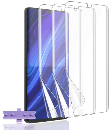 Rnnmeeko Pellicola Protettiva Compatibile con Huawei P30 Pro (Non Vetro Temperato), Flessibile TPU Pellicola Film 3 Pezzi, Senza Bolle, HD - Anti-Graffio Protezione Schermo per Huawei P30 Pro