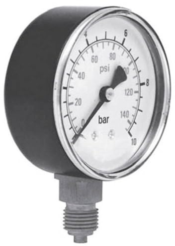 ICH Manometer 301.63.16 Anschluss (Manometer): Unterseite 0 bis 16 bar Außengewinde 1/4 1 St.
