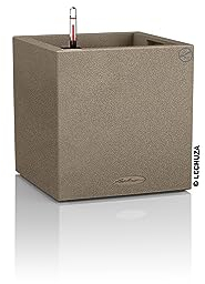 LECHUZA CANTO Stone 40 low beige sabbiato 13721