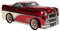 POWERHAUS24 Amerikanische Limousine Oldtimer mit drehbaren Rädern, Blechdose, Geschenk, Aufbewahrung, Deko, Spielzeug, ohne scharfe Kanten, lebensmittelecht, ca. 27 cm x 12 cm, 2 Rezepte inklusive
