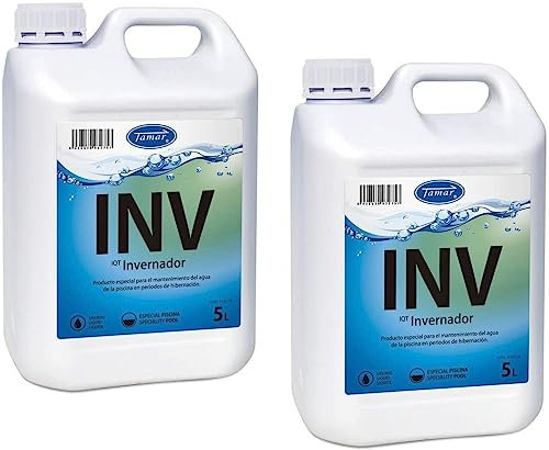 Tamar Invernador Liquido para Piscinas, Invernaje y conservación, alguicida, 5 litros. Pack de 2 Unidades