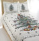 Spode - Bettwäsche-Set für King-Size-Bett, 3-teiliges Bettwäsche-Set mit passenden Kissenbezügen, Urlaubszimmer-Dekoration, Weihnachtsbaum, Elfenbein, Kingsize-Bett