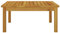 Goliraya Akazienholz Massiv Garten Beistelltisch Couchtisch Gartentisch Teetisch Gartenmöbel Tisch Balkontisch Kaffeetisch Holztisch 63 x 63 x 30 cm (L x B x H)
