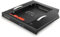 AXAGON RSS-CD12 2,5 Zoll SSD/HDD Adapter für optisches Laufwerk, 12,7 mm, LED