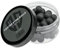 HomeDefence-24 50 palline rivestite in acciaio, 5 g, estremamente dure, HDR50, HDP50, ALFA 1.50, AEA Challenger, Cal.50, colore nero