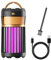 Lampe Anti Moustique Ultrason, Tue Mouche Electrique 2000V, Appareil Anti Moustique Batterie et Rechargeable USB Camping/Interieur pour Anti Moustique, Anti Mouche, Anti Insectes (Nero)