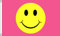 Flagtex Smiley-Flagge, Rosa, 152 x 91 cm