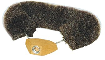 Redecker Spinnenbesen, 36 cm, Rosshaar, Schwarz, für Harte Böden