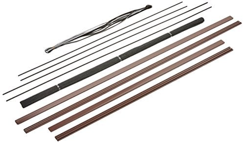 hecht international Fliegengitter Fenster Master Slim, 1 Stück, Braun, 100 x 120 cm, 100690402-VH