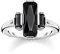Thomas Sabo Damen-Ring Schwarze Steine 925 Sterlingsilber TR2267-641-11-52