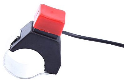 Motorrad Killschalter, Dirt Bike 22mm Lenker Killswitch Mini-Motos Momentaner Flameout/Zündschalter Killschalter für Mini Moto Quad, Dirt Bikes, Race Bike