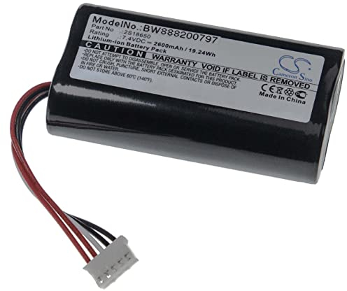vhbw Akku kompatibel mit Anker SoundCore Boost Lautsprecher Boxen Speaker (2600 mAh, 7,4 V, Li-Ion)