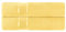 Mixibaby 2er Set Gästetuch Gästetücher Gästehandtücher 30x50 Frottee 100% Baumwolle, Farbe:Vanille Gelb