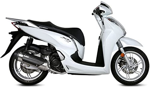 MIVV Kompletter Auspuff Urban Edelstahl kompatibel mit Honda sh 300 2015 2016