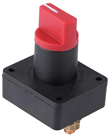 Interruptor de Corte de Batería,Interruptor de Apagado de Batería Plástico Compacto Universal de Alta Resistencia para Mantenimiento