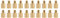 YOKIVE 20 Pcs M3 Standoff Screws, Brass Hex PCB Standoffs, Keep Height Consistent, Great for Motherboard (Gold Tone, 6mm+3mm)