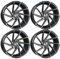 4x MB Design Felgen KV2 8.5Jx20 ET42 5x112 Glanzgrau poliert kompatibel mit Seat Ateca Cupra Ateca Cupra Leon Leon Tarraco FR Tarraco