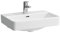 LAUFEN PRO S Waschtisch Compact, 1 Hahnloch, ohne Überlauf, 550x380mm, H818958A001561, Farbe: Weiß mit LCC Active