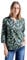 Cecil Damen Tunika Bluse mit Muster strong khaki S