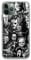 Phone Case Horror Movie Collage Compatible with iPhone 11 12 13 14 15 Pro Max Mini XR SE 2022 7 8 X Xs 6S Plus For Samsung S21 S22 S23 Ultra A12 A51 A71 5G Transparent
