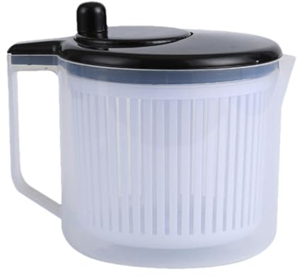 Centrifuga per Insalata Grande, Centrifuga per Asciugatrice per Verdure, Cestello per Scolare Le Verdure, Gadget da Cucina Centrifuga per Insalata, Lavafrutta per Uso Alimentare, Centrifuga