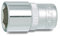 HAZET 850-10 Sechskant Steckschlüssel-Einsatz, 10 mm (Schlüsselweite)