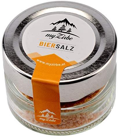 Biersalz - aus handgeschöpftem portugisisches Quellsalz, hergestellt mit dem wohl besten Bier Salzburgs