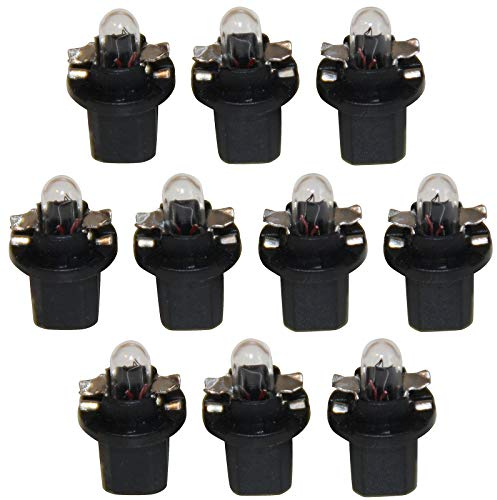 LED-Mafia® B85d Halogen Tachobeleuchtung Cockpit Glühbirne Tacho warmweiß (10x)