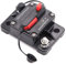 Interruttore Automatico Auto,Interruttore di Circuito Automatico Fusibile,DC 12V-48VInterruttore di Circuito Impermeabile con Ripristino Manuale per motore auto Marine Boat(30A)