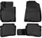 Element Passgenaue Premium 3D Gummimatten Fussmatten Designed für Hyundai i20, Mk2, 2014-2020, 4 TLG, Schwarz