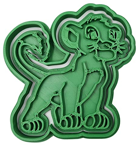 Tagliabiscotti formina a forma di Simba il Re Leone