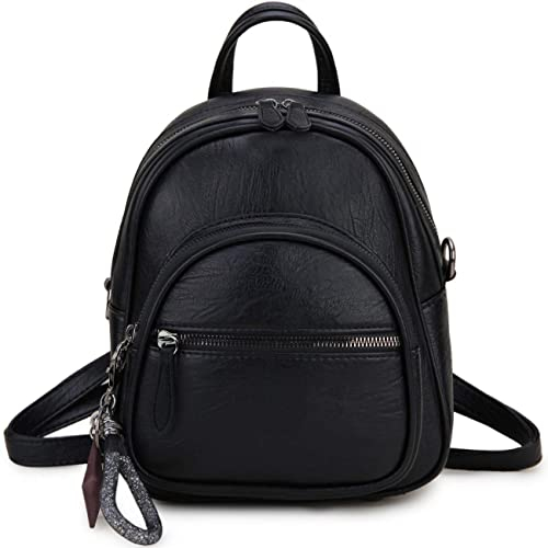 VX VONXURY Mini Backpack Purse for Women,PU Leather Shoulder Travel Backpack with Detachable Strape for Ladies Girls