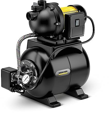 Kärcher BP 3.200 Home Bomba de Agua Doméstica, Caudal máx.: 3.200 l/h, Altura de Transporte máx.: 36 m, Altura de Aspiración máx.: 8 m, Potencia de Motor: 600 W, Presión: máx. 3,6 bar