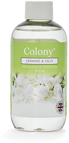 Wax Lyrical | Colony | Jasmine & Oud Reed Diffuser Refill 200ml