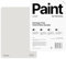 Hemway - Peel & Stick Sample for Our Premium Chalk Paint - Linen White | A5 Damage-Free, Accurate Colour Swatch | Easily Test Our Chalky Matt Shabby Chic Finishes for Interior Furniture & Walls