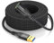 Teeaam USB Verlängerung Kabel 5M,Verlängerungskabel A Stecker auf A Buchse Verlängerung 5Gbps ultraschnelle Nylon Stoffmantel für Kartenlesegerät,Tastatur, Drucker, Scanner, Kamera.schwarz
