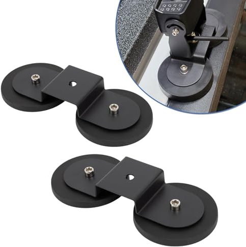 PSLER Supports de Montage pour Barre Lumineuse LED à Base Magnétique Supports d'éclairage à base Magnétique Support Universel pour Feux de Brouillard Support de Lumière LED pour Truck SUV UTV ATV