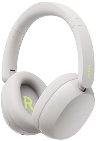 XIAOMI Redmi Headphones Neo, Cuffie Sovrauricolari Wireless, ANC, Bianco | Driver 70mm grande membrana con bassi potenti, audio cablato Hi-Res, 3-Mic IA riduzione rumore chiamate, BT 5.4 e Fast Pair