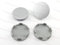 4 Capuchons Centre Moyeu 57 mm / 60 mm Universels Cache-moyeux Alliage Roue A25-43