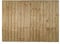 Forest Garden Forest Fence Panel, Pressure Treated, 4 ft (Pack of 3)