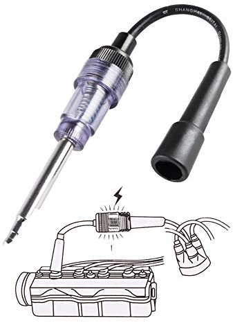 Hihey Zündungsprüfer 270 mm Zündung Prüfer Zündkerzen Tester Zündanlage Coil Auto KFZ Motor