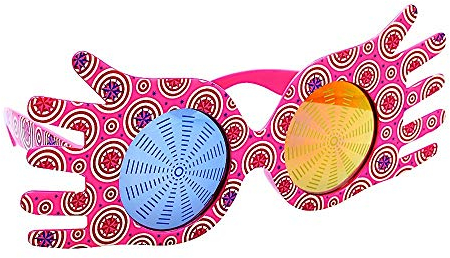 Sun-Staches Sonnenbrille, offizielles Luna-Lovegood-Kostüm, lustiges Partygeschenk, UV-Schutz 400