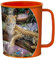 3D LiveLife Gobelet - Léopars à la Cime des arbres de Deluxebase. Gobelet Art Lenticulaire Félins 3D. Gobelets plastique 300 ml enfants illustrations originales licence artiste connu Jan Patrik Kra