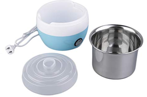 OocciShopp Yogurt Maker,Stainless Steel Automatic Yogurt Maker DIY Delicious Yoghurt Container Flavour Your Home Made Yoghurt to Your Taste