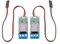 Veciado 2 STÜCKE RC PWM Elektronische Relaisschalter RC Schalter für RC Flugzeug DIY Modell Navigationslichter Controller Universal K1 Schalter