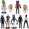 Skibidi Toy Figures Set 9 PCS, Fun Stuff For For Endless Entertainment, for Halloween and Game fans. (9PCS)