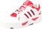 adidas MIDCITY Low Shoes, Scarpe da Basket Uomo, Cloud White/COLRED/Carbon Black, 38 EU